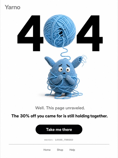 404-Page Ad example ad