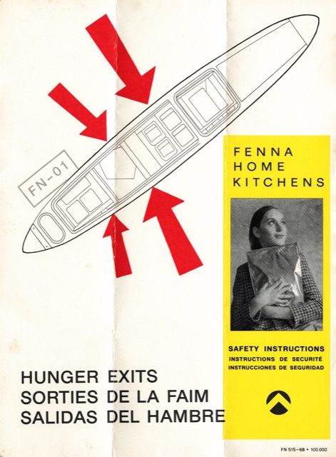 Airline Safety Card example ad