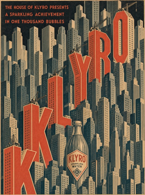 Art Deco Poster Ad example ad