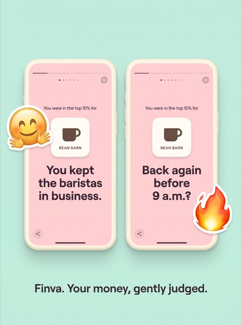Bank-Statement Roast example ad