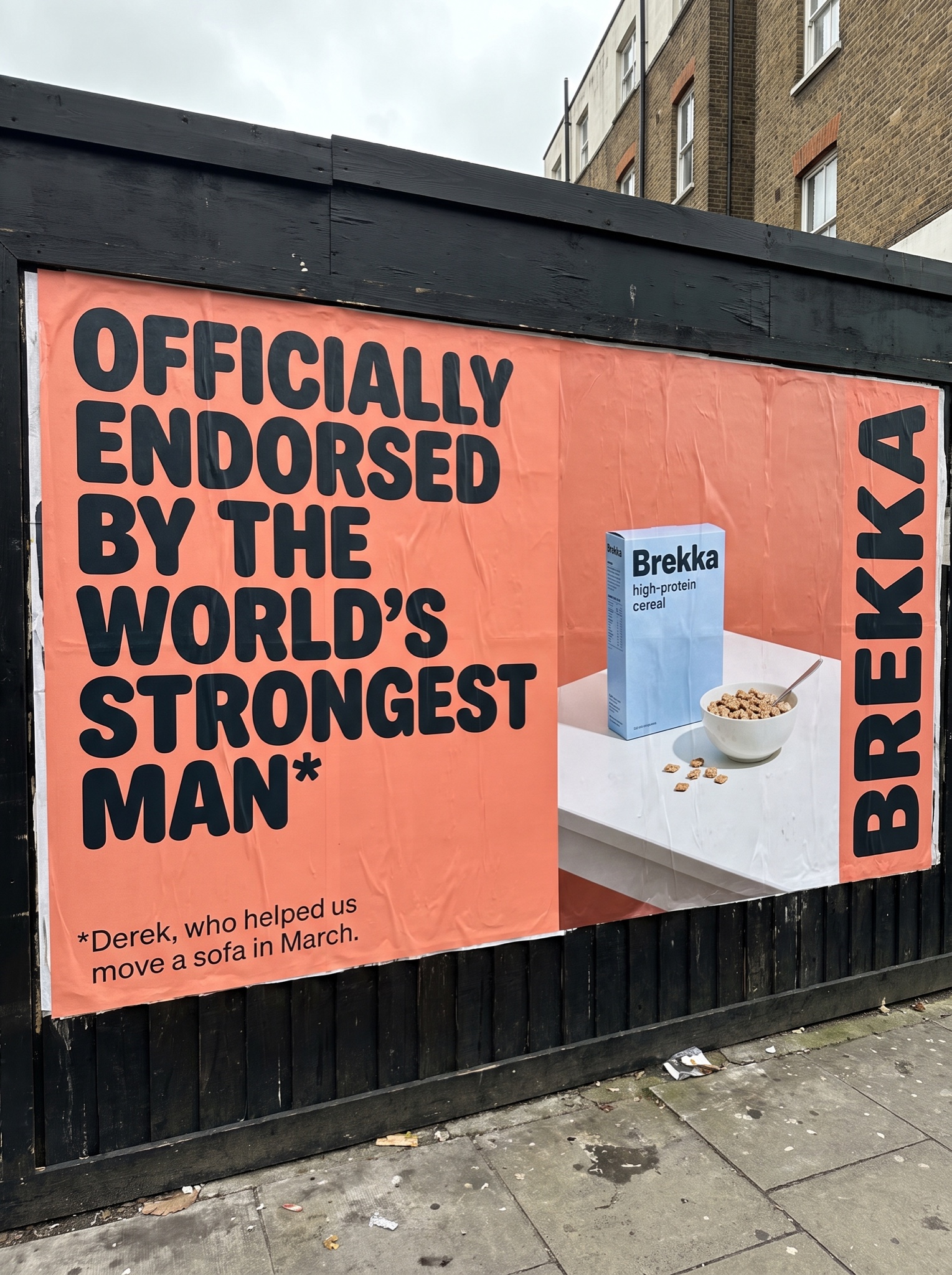 Big-Type Manifesto Poster example ad