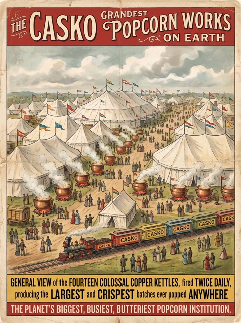 Circus Broadside Poster example ad