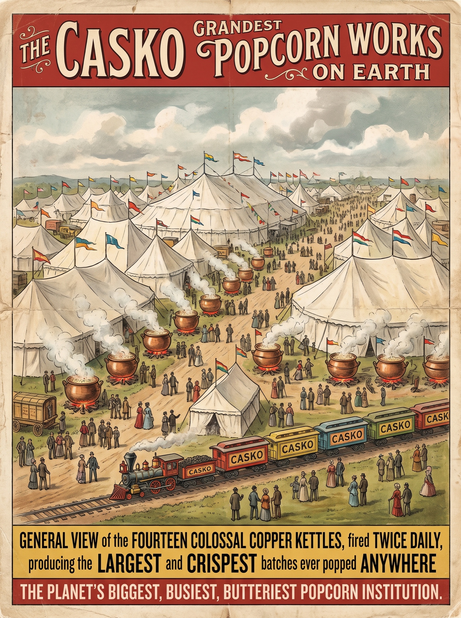 Circus Broadside Poster example ad