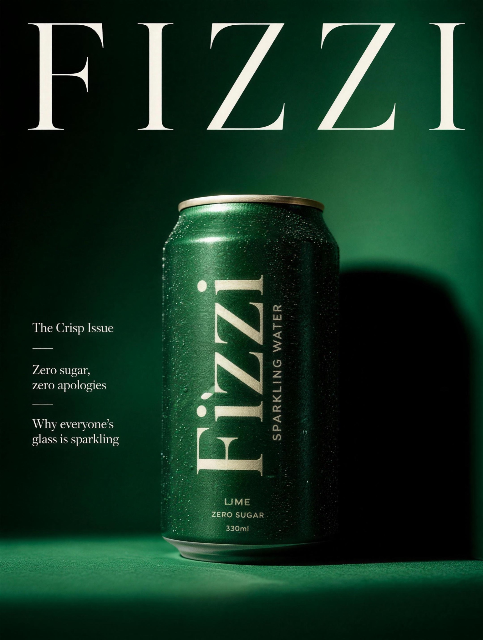 Fake Editorial Cover example ad