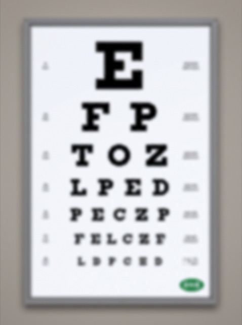 Eye-Chart Ad example ad