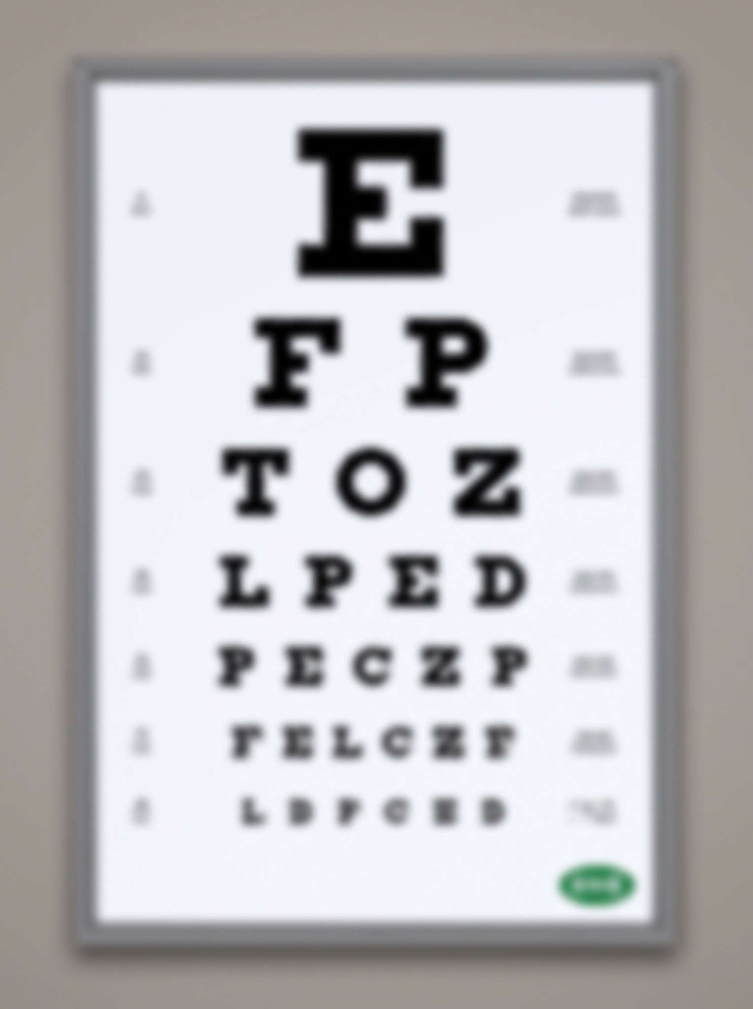 Eye-Chart Ad example ad