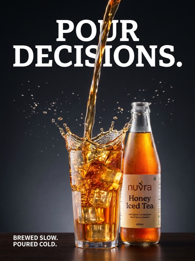 Frozen Pour Shot example ad