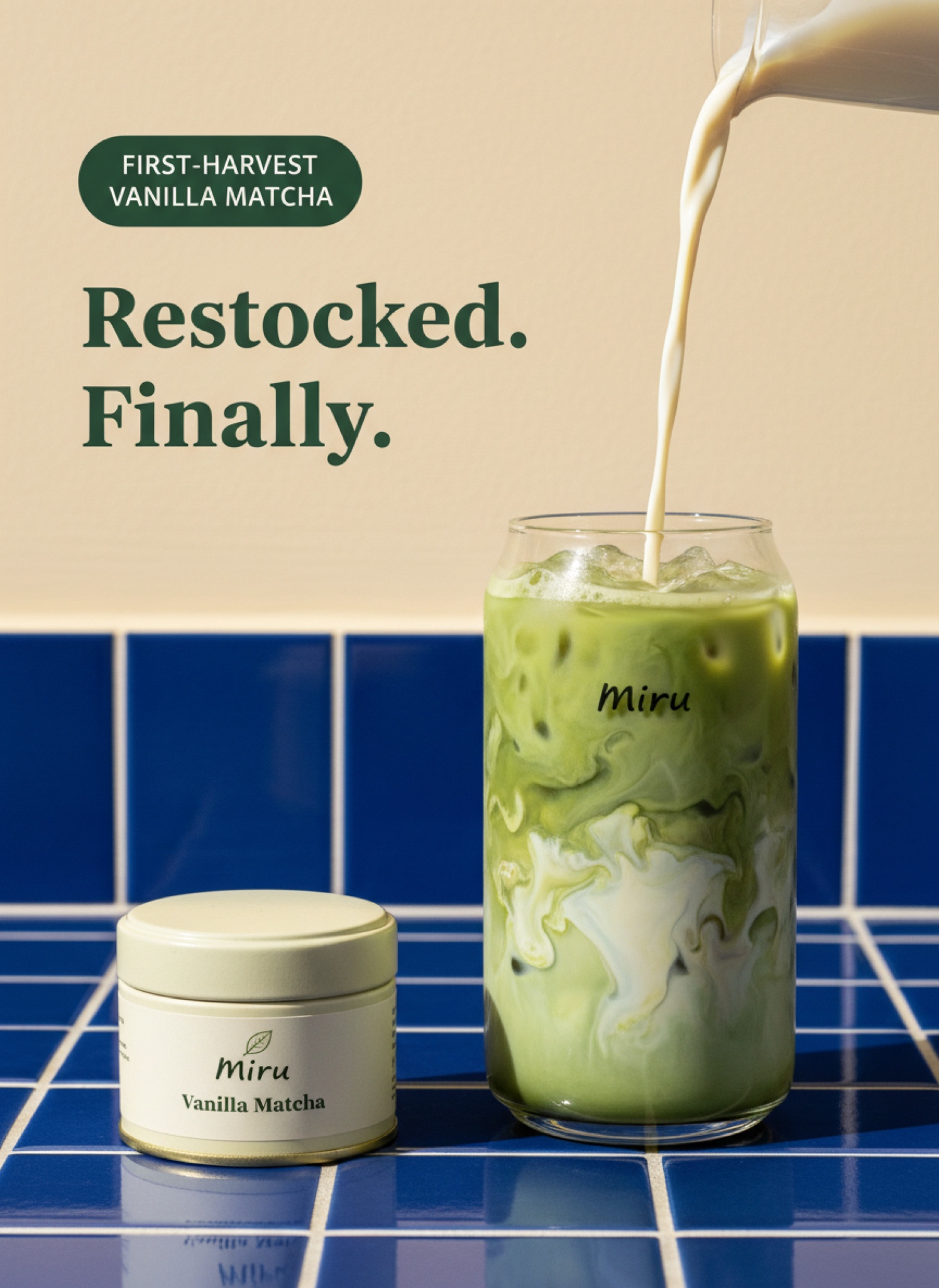 Frozen Pour Shot example ad