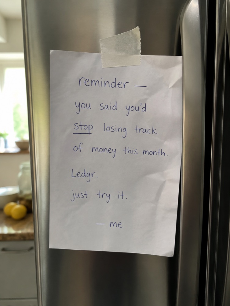 Handwritten Note Ad example ad