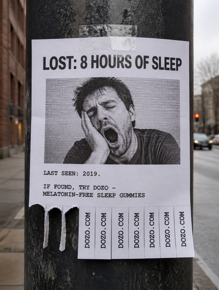 Lost-Flyer Tear-Tabs example ad