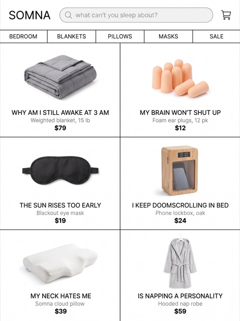 Marketplace-Listing Parody example ad