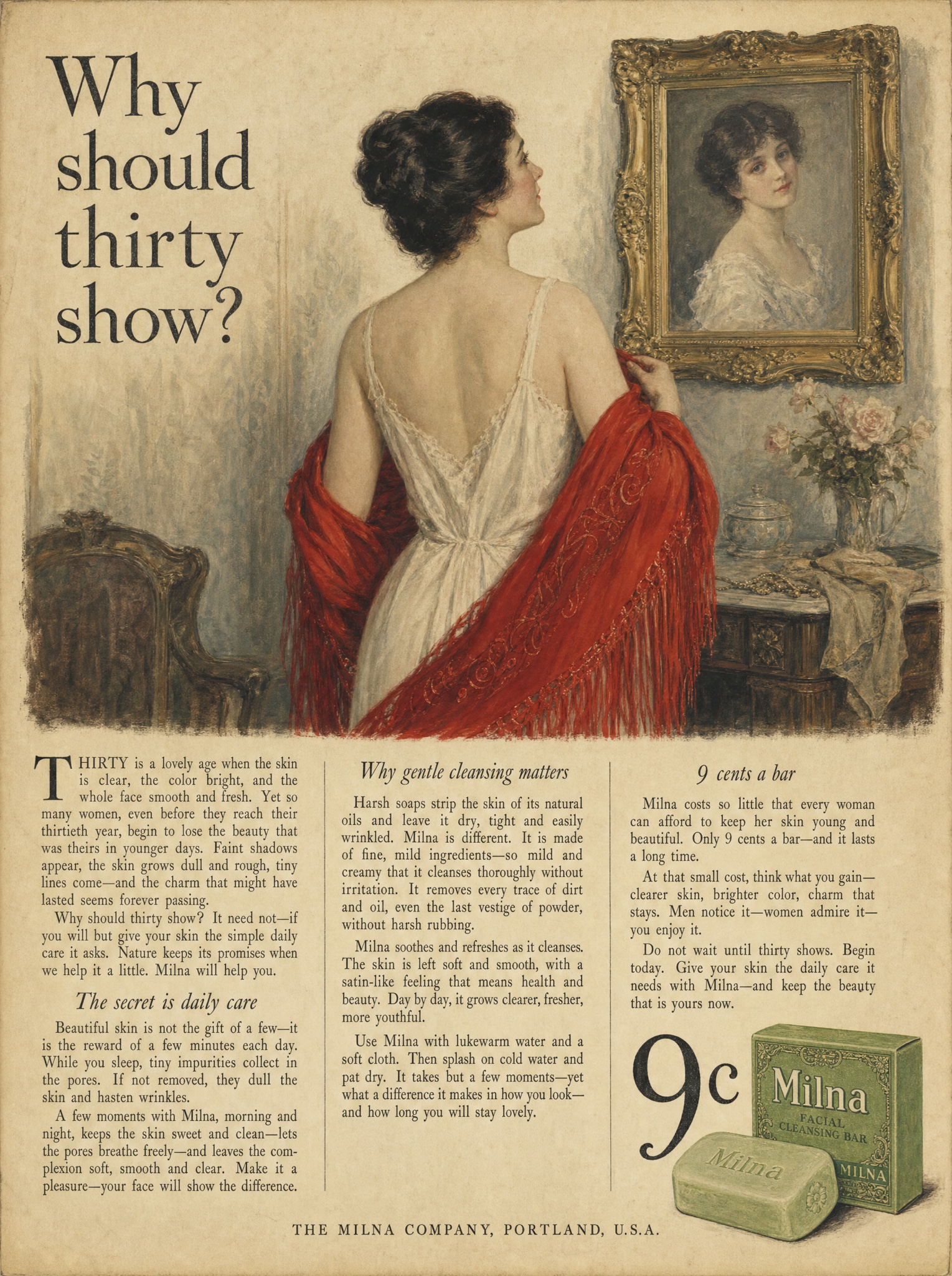 Painted Claim Ad example ad
