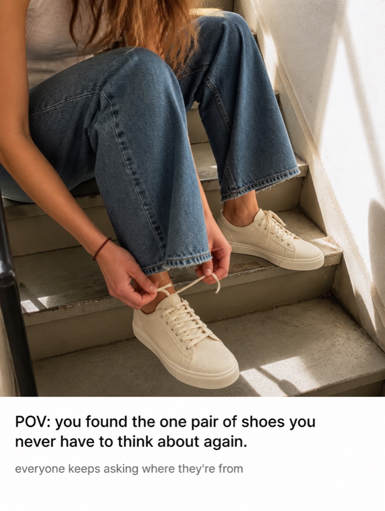 POV Caption Card example ad