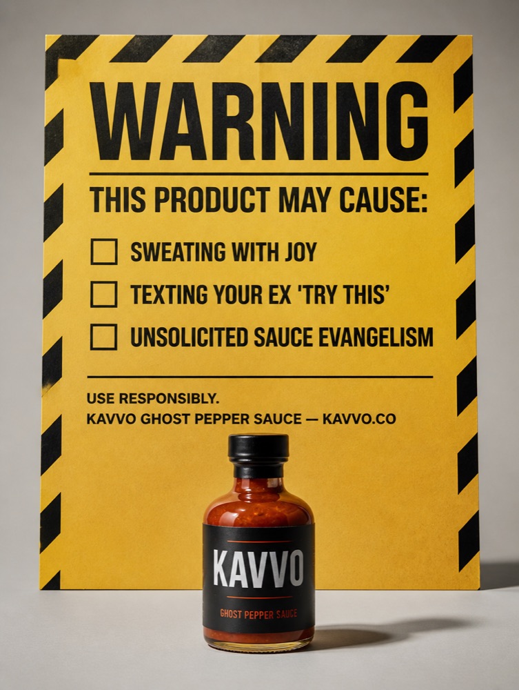 Warning-Label Parody example ad